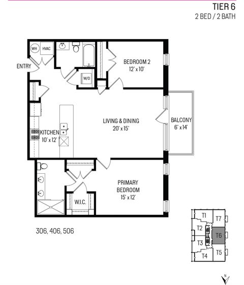 Tiny photo for 3204 N Kostner Avenue #506, Chicago, IL 60641 (MLS # 12527425)