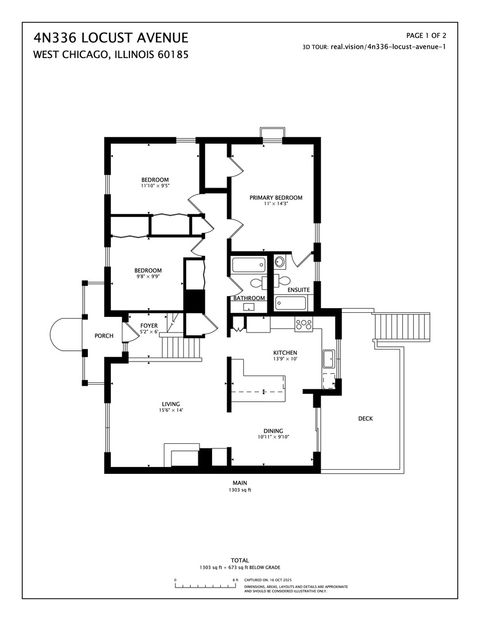 Tiny photo for 4N336 Locust Avenue, West Chicago, IL 60185 (MLS # 12497941)