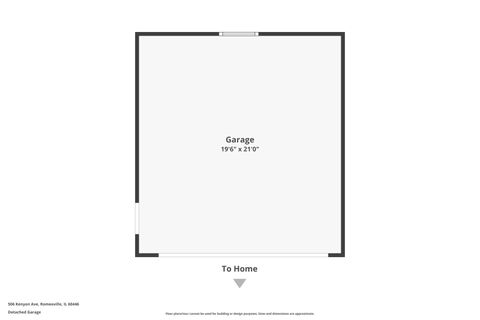 Tiny photo for 506 Kenyon Avenue, Romeoville, IL 60446 (MLS # 12600301)