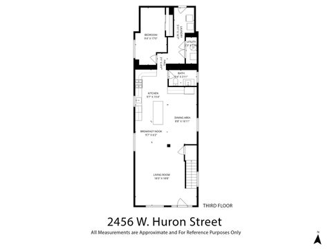 Tiny photo for 2456 W Huron Street, Chicago, IL 60612 (MLS # 12688029)