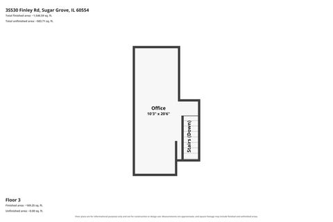 Tiny photo for 3S530 Finley Road, Sugar Grove, IL 60554 (MLS # 12779950)