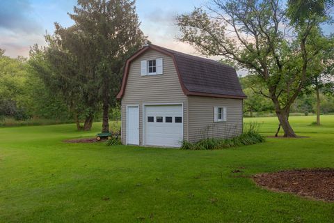 Tiny photo for 5857 S Brooklyn Road, Rochelle, IL 61068 (MLS # 12444431)