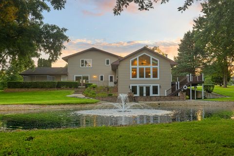 Tiny photo for 5857 S Brooklyn Road, Rochelle, IL 61068 (MLS # 12444431)