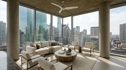 Tiny photo for 600 N Fairbanks Court #3307, Chicago, IL 60611 (MLS # 12639628)
