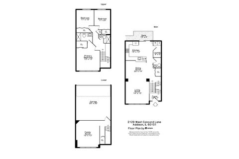 Tiny photo for 2129 W Concord Lane, Addison, IL 60101 (MLS # 12510454)