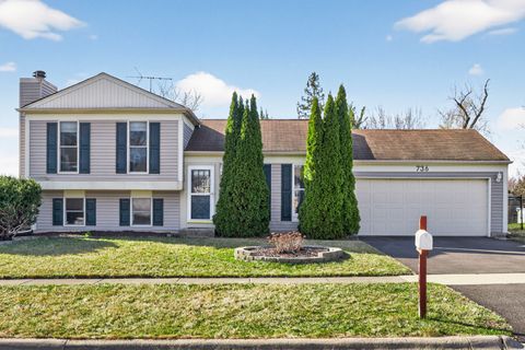 Photo of 736 Cypress Lane, Carol Stream, IL 60188 (MLS # 12598048)