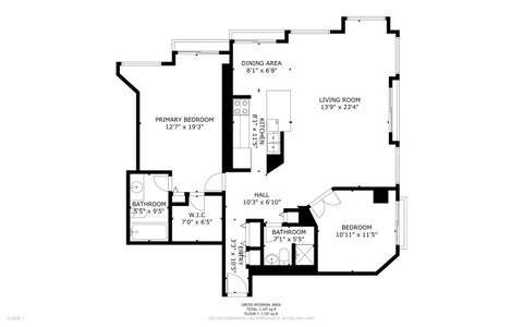 Tiny photo for 345 W Fullerton Parkway #1701, Chicago, IL 60614 (MLS # 12785982)