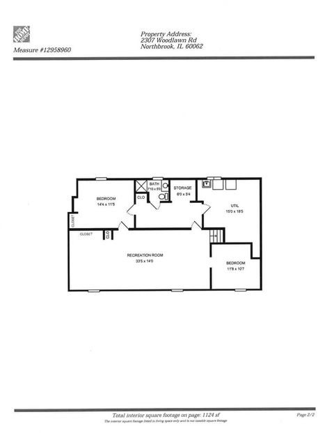 Tiny photo for 2307 Woodlawn Road, Northbrook, IL 60062 (MLS # 12588969)