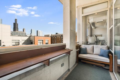 Tiny photo for 1001 W Madison Street #713, Chicago, IL 60607 (MLS # 12485444)