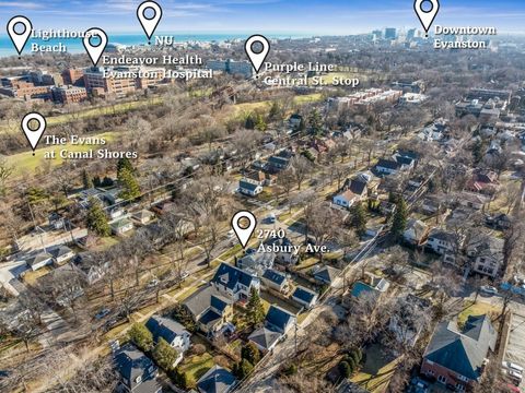 Tiny photo for 2740 Asbury Avenue, Evanston, IL 60201 (MLS # 12549310)