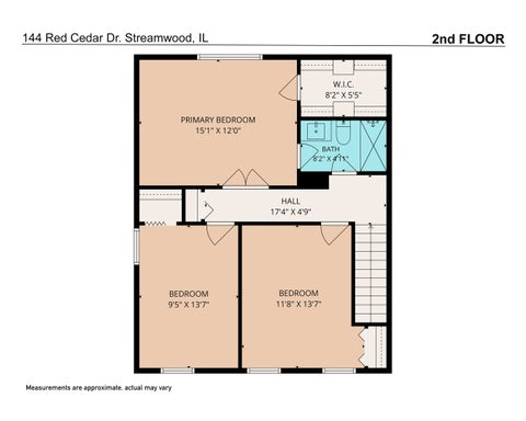 Tiny photo for 144 Red Cedar Drive, Streamwood, IL 60107 (MLS # 12732249)