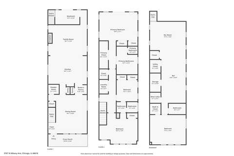 Tiny photo for 3707 N Albany Avenue, Chicago, IL 60618 (MLS # 12728933)