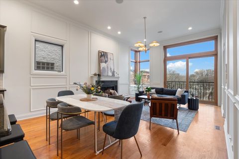 Tiny photo for 1101 N WOOD Street #3, Chicago, IL 60622 (MLS # 12589656)