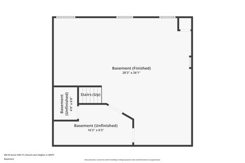 Tiny photo for 694 W Huron Hills Trail, Round Lake Heights, IL 60073 (MLS # 12645295)