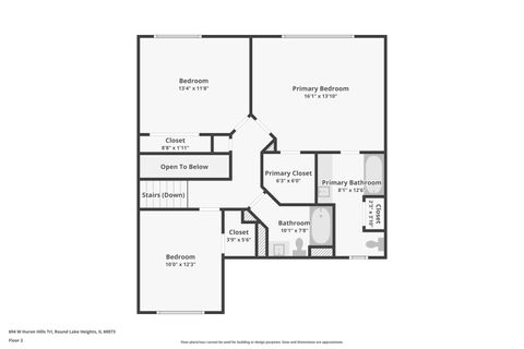 Tiny photo for 694 W Huron Hills Trail, Round Lake Heights, IL 60073 (MLS # 12645295)