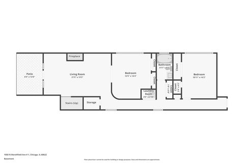 Tiny photo for 1050 N MARSHFIELD Avenue #1, Chicago, IL 60622 (MLS # 12737953)