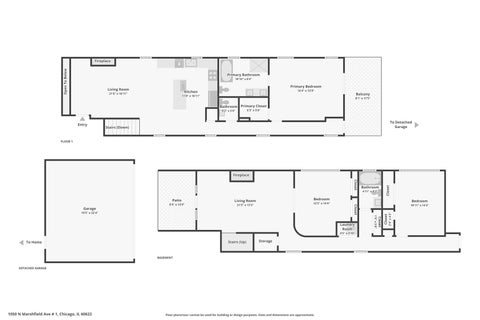 Tiny photo for 1050 N MARSHFIELD Avenue #1, Chicago, IL 60622 (MLS # 12737953)
