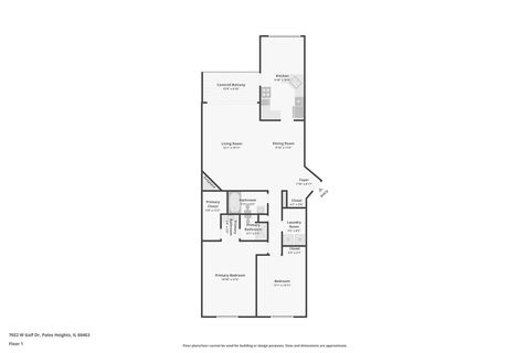 Tiny photo for 7652 W Golf Drive #2A, Palos Heights, IL 60463 (MLS # 12578584)