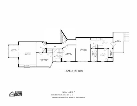 Tiny photo for 1217 E 53rd Street #3W, Chicago, IL 60615 (MLS # 12526605)