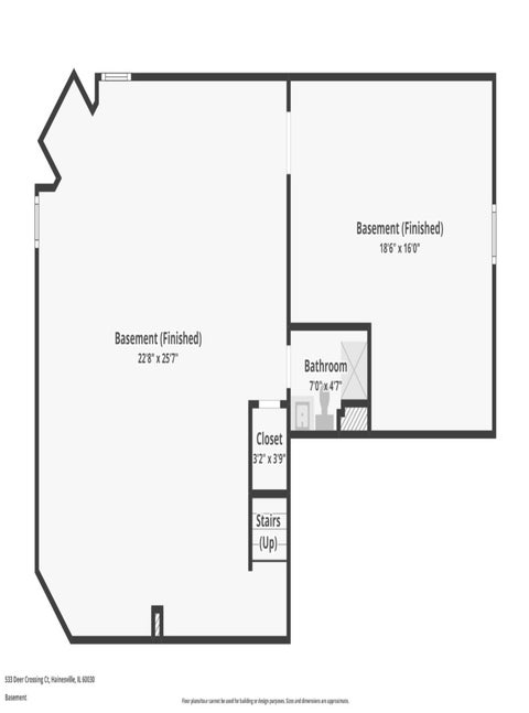 Tiny photo for 533 Deer Crossing Court, Hainesville, IL 60030 (MLS # 12664399)