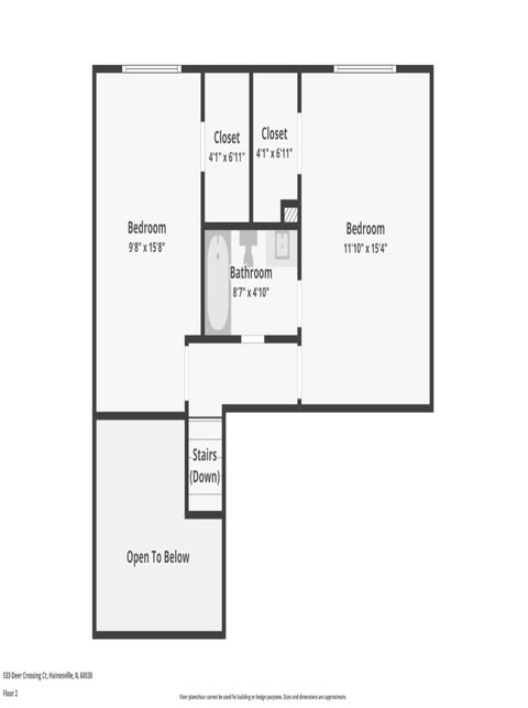 Tiny photo for 533 Deer Crossing Court, Hainesville, IL 60030 (MLS # 12664399)