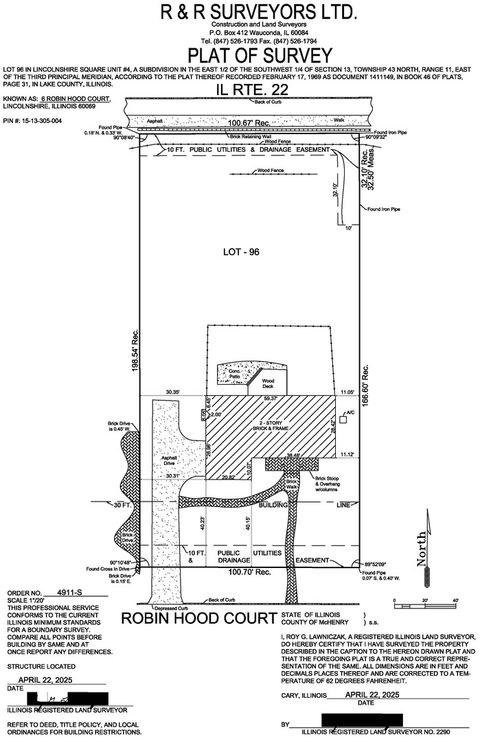 Tiny photo for 6 Robin Hood Court, Lincolnshire, IL 60069 (MLS # 12512348)