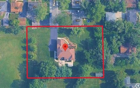 Tiny photo for 1575 Benton Street, Crete, IL 60417 (MLS # 12520479)