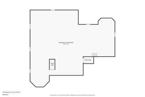 Tiny photo for 1575 Benton Street, Crete, IL 60417 (MLS # 12520479)