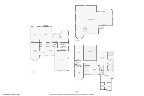 Tiny photo for 1575 Benton Street, Crete, IL 60417 (MLS # 12520479)