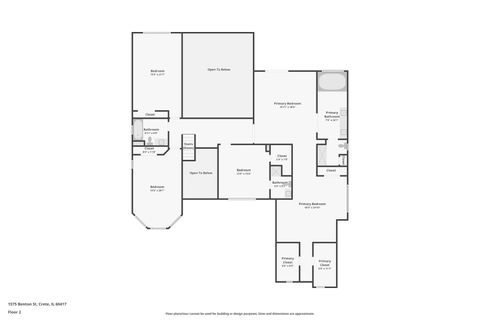 Tiny photo for 1575 Benton Street, Crete, IL 60417 (MLS # 12520479)