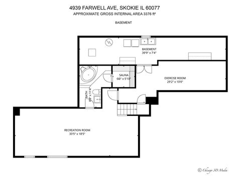 Tiny photo for 4939 Farwell Avenue, Skokie, IL 60077 (MLS # 12640720)