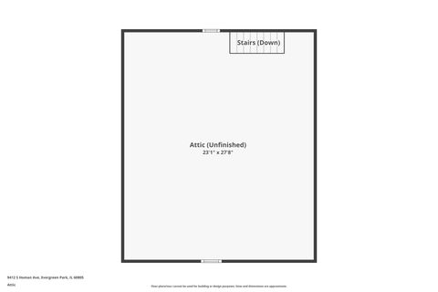 Tiny photo for 9412 S Homan Avenue, Evergreen Park, IL 60805 (MLS # 12590080)