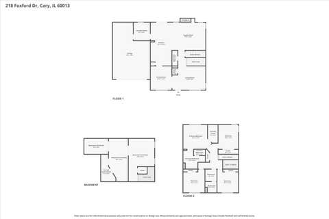 Tiny photo for 218 Foxford Drive, Cary, IL 60013 (MLS # 12665408)