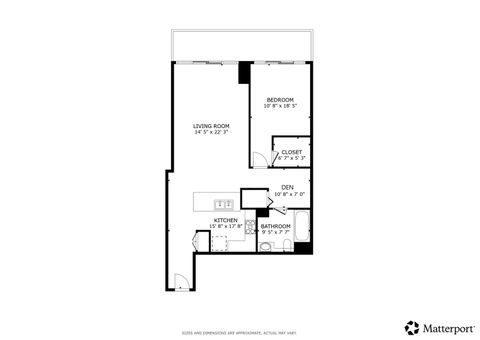 Tiny photo for 1235 S Prairie Avenue #807, Chicago, IL 60605 (MLS # 12502653)