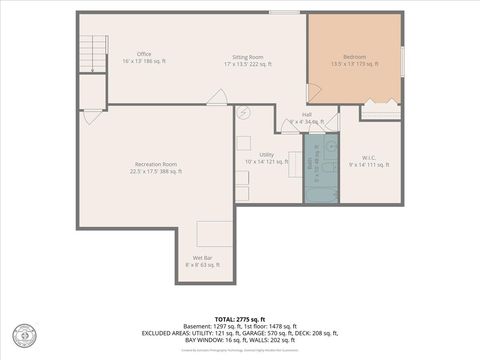 Tiny photo for 2706 Stratmoor Drive, Bloomington, IL 61705 (MLS # 12650283)