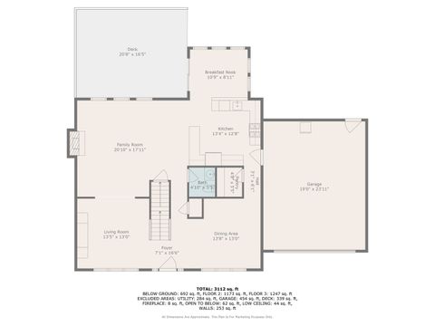 Tiny photo for 4829 Kings Way West Way, Gurnee, IL 60031 (MLS # 12456349)