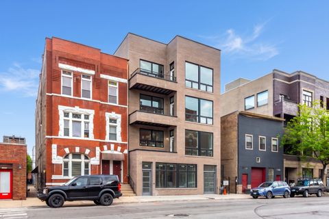 Photo of 1345 W Grand Avenue #4S, Chicago, IL 60642 (MLS # 12641041)