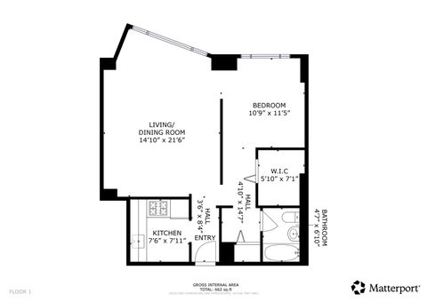 Tiny photo for 3100 N Lake Shore Drive #611, Chicago, IL 60657 (MLS # 12439694)