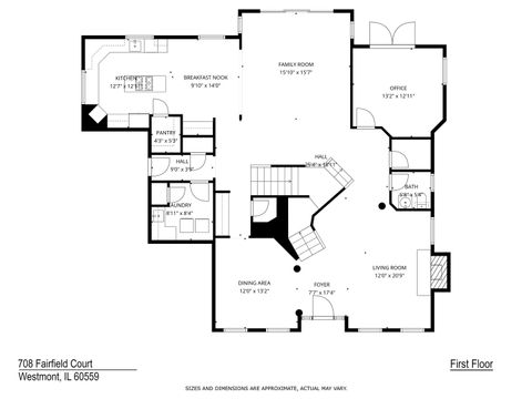 Tiny photo for 708 Fairfield Court, Westmont, IL 60559 (MLS # 12603415)