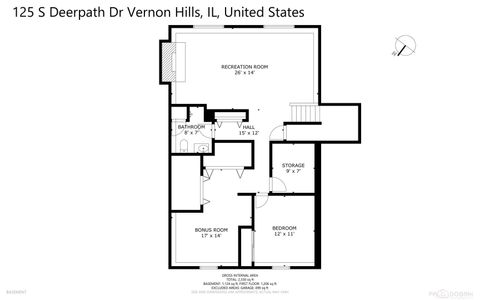 Tiny photo for 125 S Deerpath Drive, Vernon Hills, IL 60061 (MLS # 12628127)
