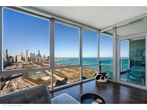 Tiny photo for 1201 S Prairie Avenue #3702, Chicago, IL 60605 (MLS # 12613654)