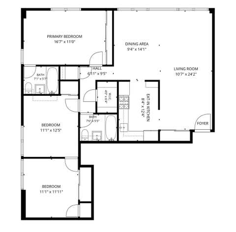 Tiny photo for 850 N DeWitt Place #7K, Chicago, IL 60611 (MLS # 12691981)