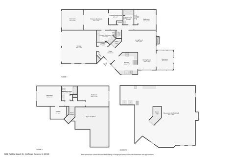 Tiny photo for 1698 Pebble Beach Drive, Hoffman Estates, IL 60169 (MLS # 12492546)