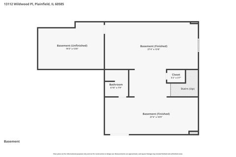 Tiny photo for 13112 Wildwood Place, Plainfield, IL 60585 (MLS # 12618883)