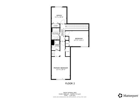Tiny photo for 414 E Thornhill Lane, Palatine, IL 60074 (MLS # 12481073)