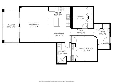 Tiny photo for 1301 W Madison Street #407, Chicago, IL 60607 (MLS # 12739191)