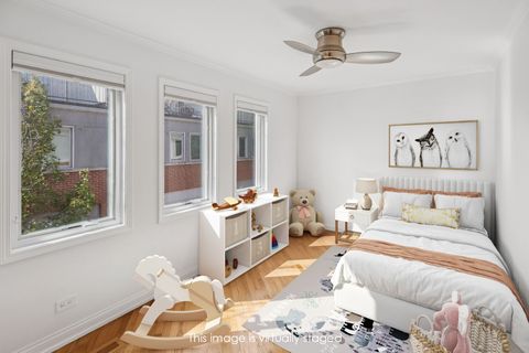 Tiny photo for 816 Hinman Avenue #4, Evanston, IL 60202 (MLS # 12454122)