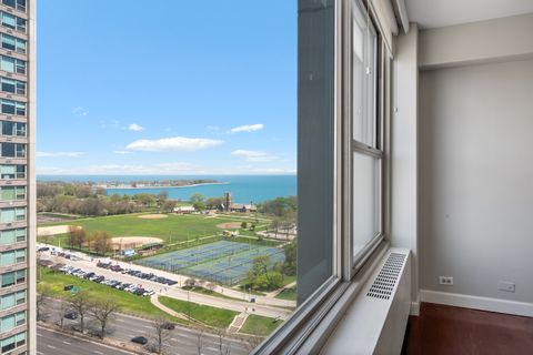 Tiny photo for 3600 N Lake Shore Drive #1608, Chicago, IL 60613 (MLS # 12629687)