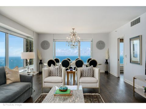 Tiny photo for 161 E CHICAGO Avenue #54A, Chicago, IL 60611 (MLS # 12469489)