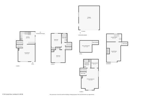 Tiny photo for 51 W Crystal Avenue, Lombard, IL 60148 (MLS # 12623092)